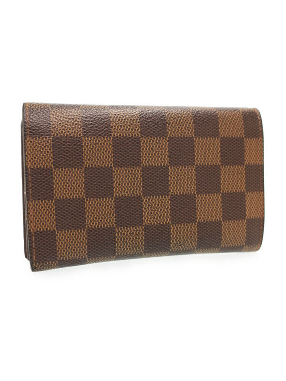 Louis Vuitton Portefeuille Wallet Damier Tresor Brown